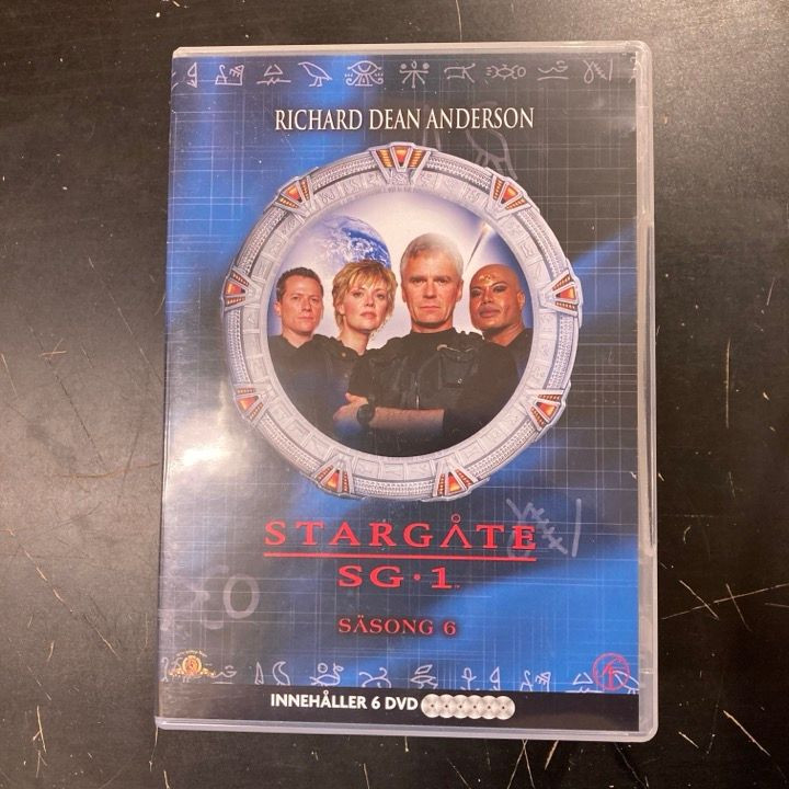 Stargate SG-1 - Kausi 6 6DVD (VG+-M-/M-) -tv-sarja-